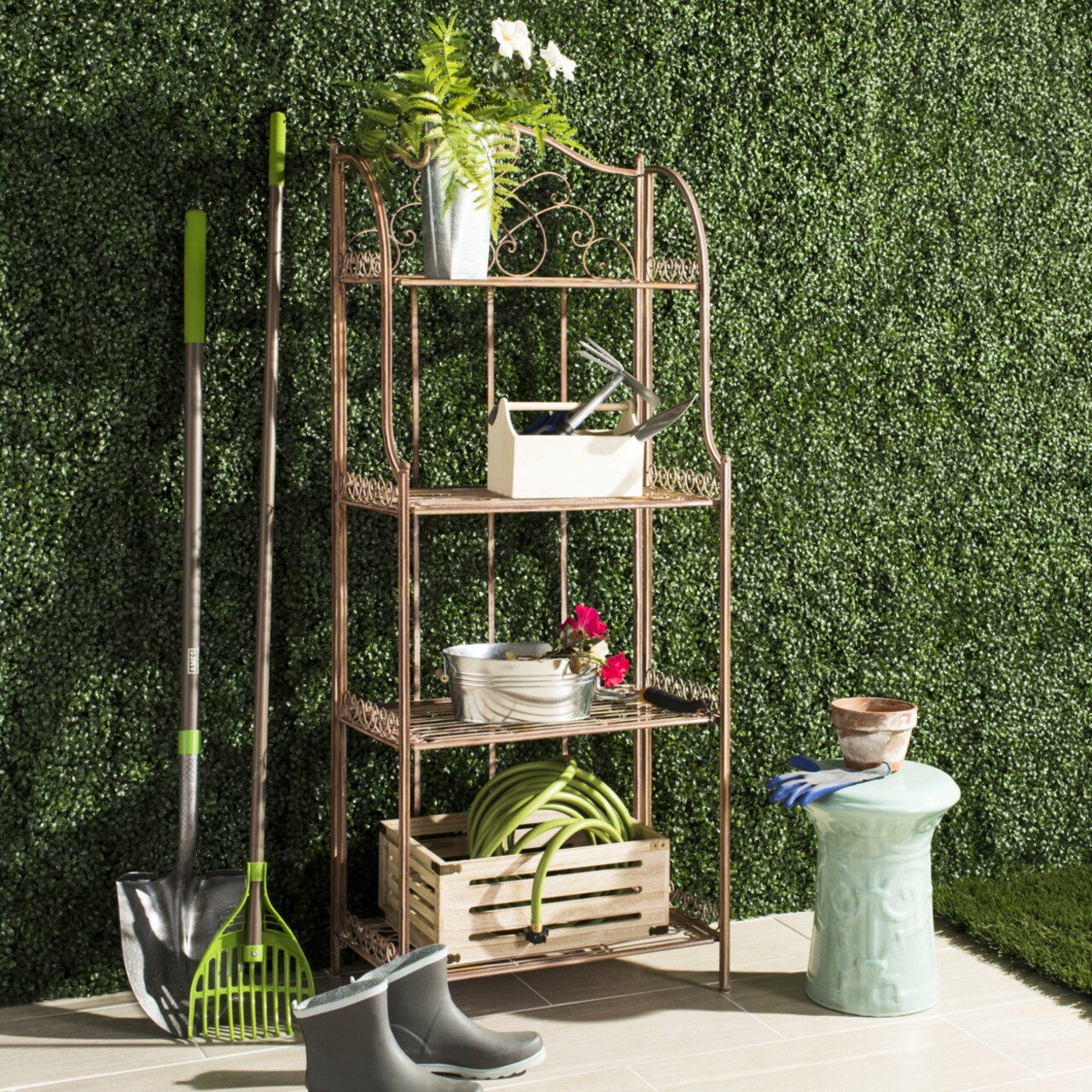 4 tier bakers top rack